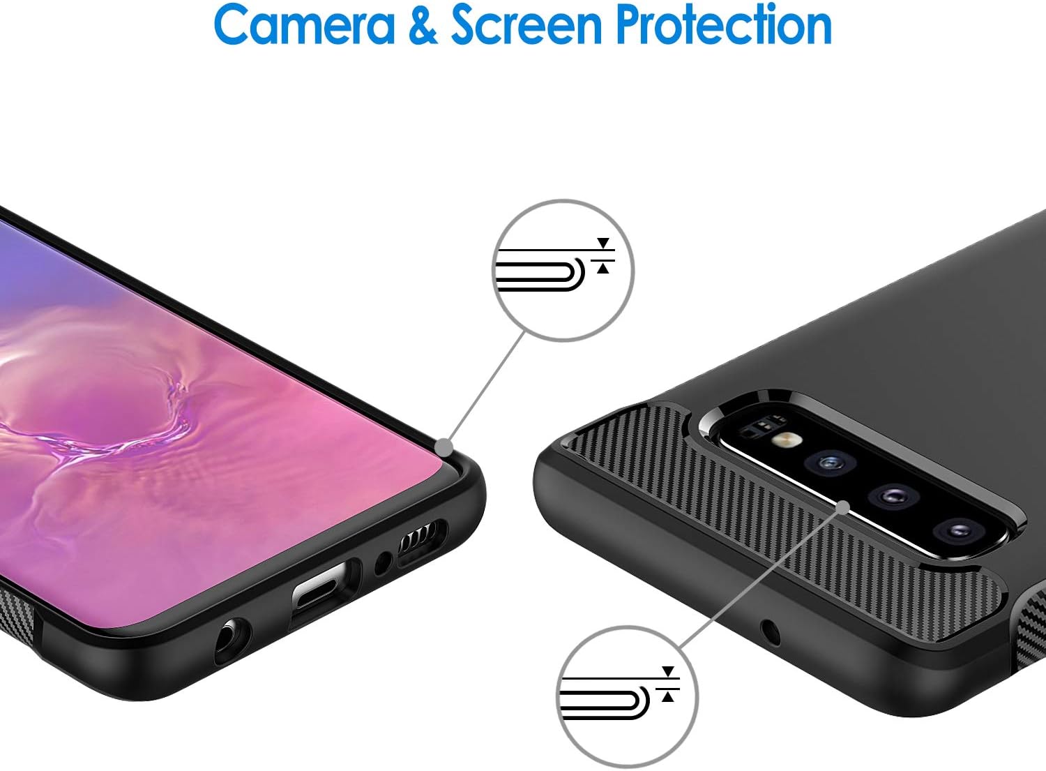 Slim Fit Case Compatible with Samsung Galaxy S10, Thin Phone Cover - Image 6