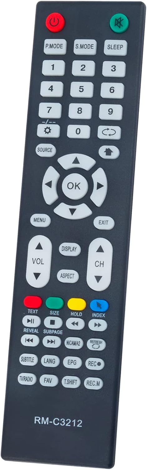 New RM-C3212 Replacement Remote Control fit for JVC 4K UHD Smart LED TV - Image 3