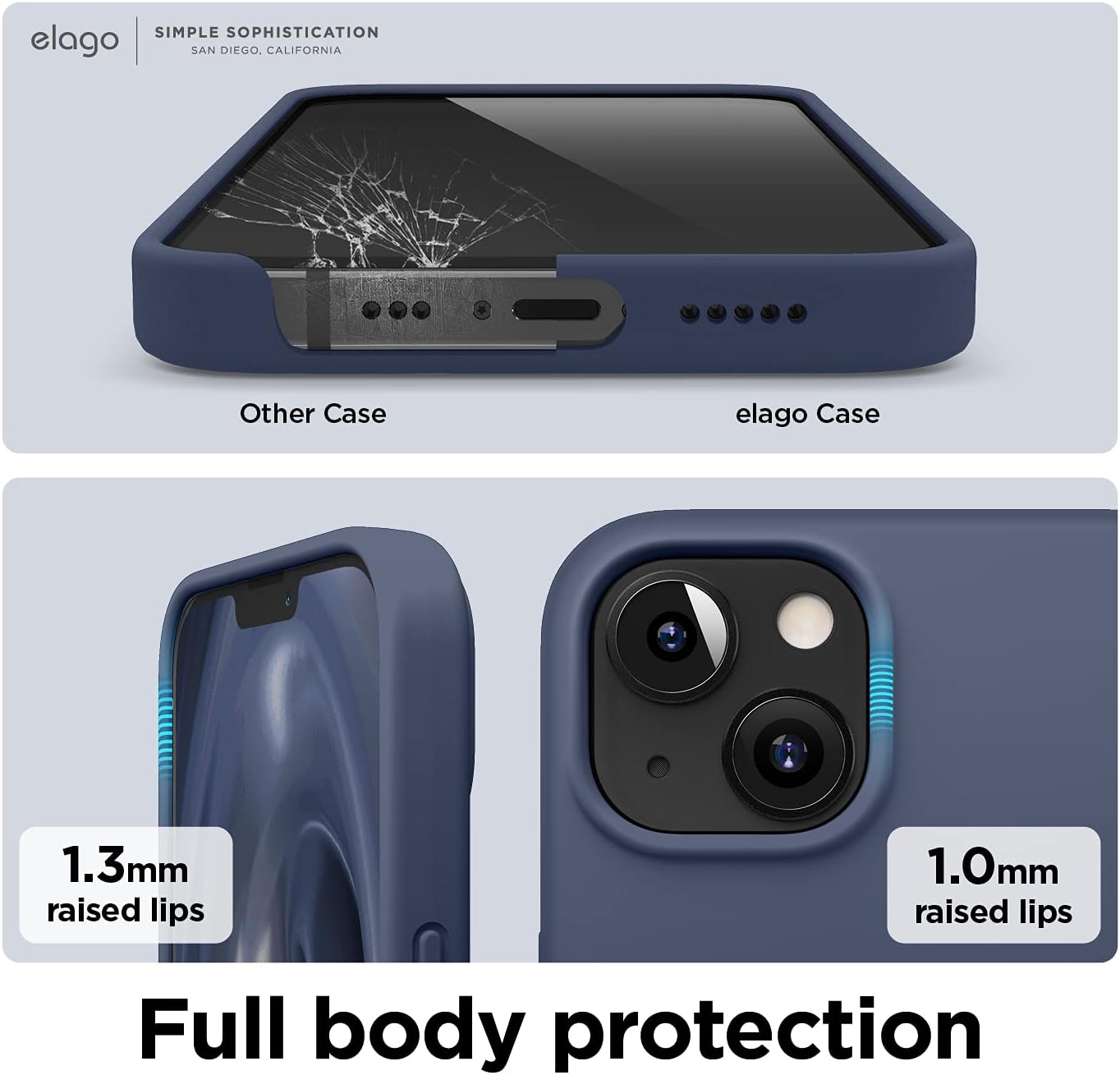 Premium Silicone Magnetic Silicone Case Compatible with iPhone 13 (6.1") - Image 7