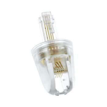 Telephone Handset Phone Coil Cord Swivel Twist Top Untangle Detangler RJ11 4P4C