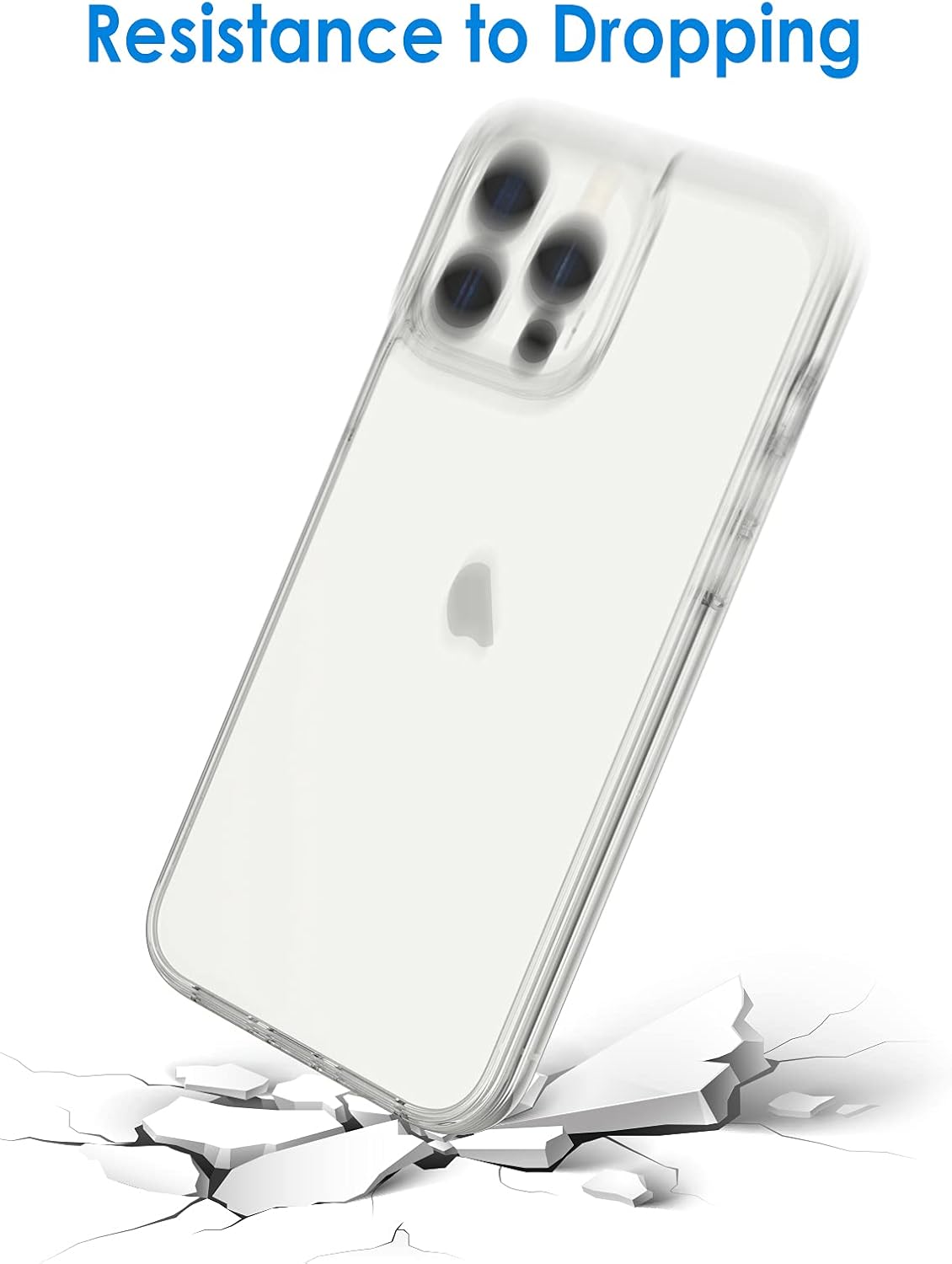 Case iPhone 13 Pro Max 6.7-Inch, Shockproof Bumper Cover, Anti-Scratch, HD Clear - Image 6