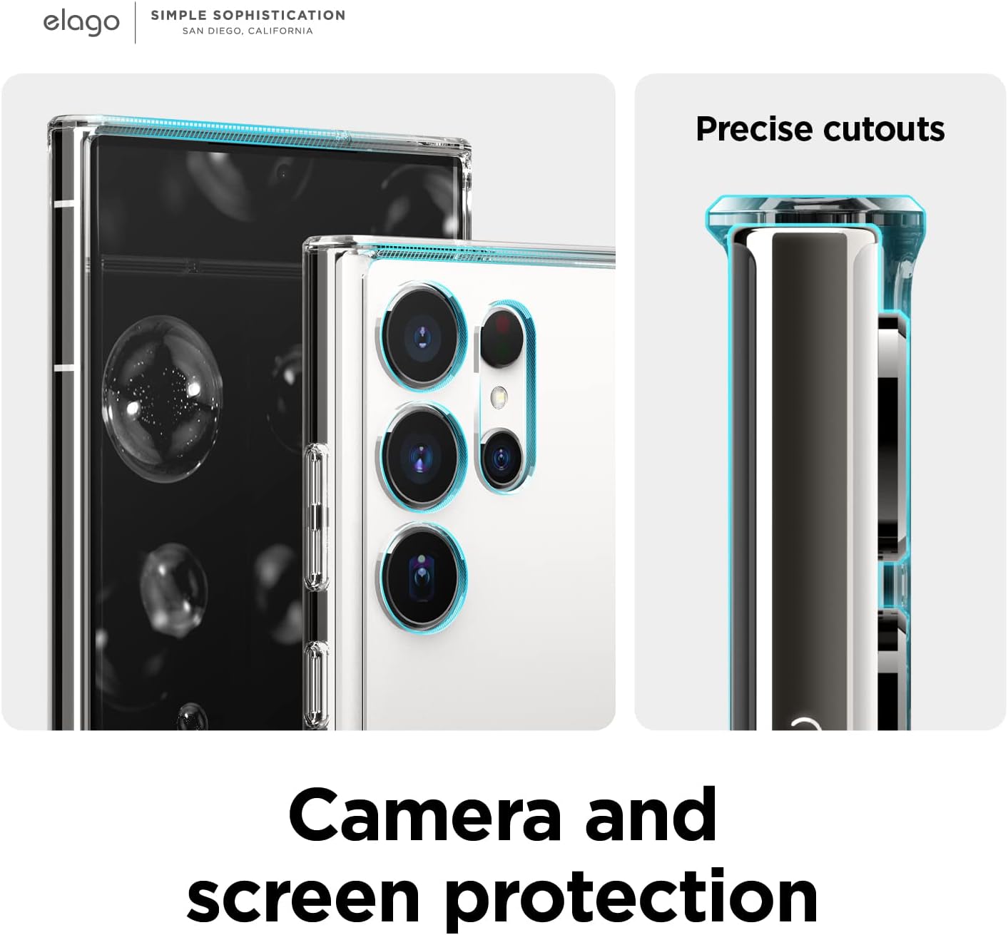 Hybrid Clear Case Compatible with Samsung Galaxy S23 Ultra - TPU - Image 6