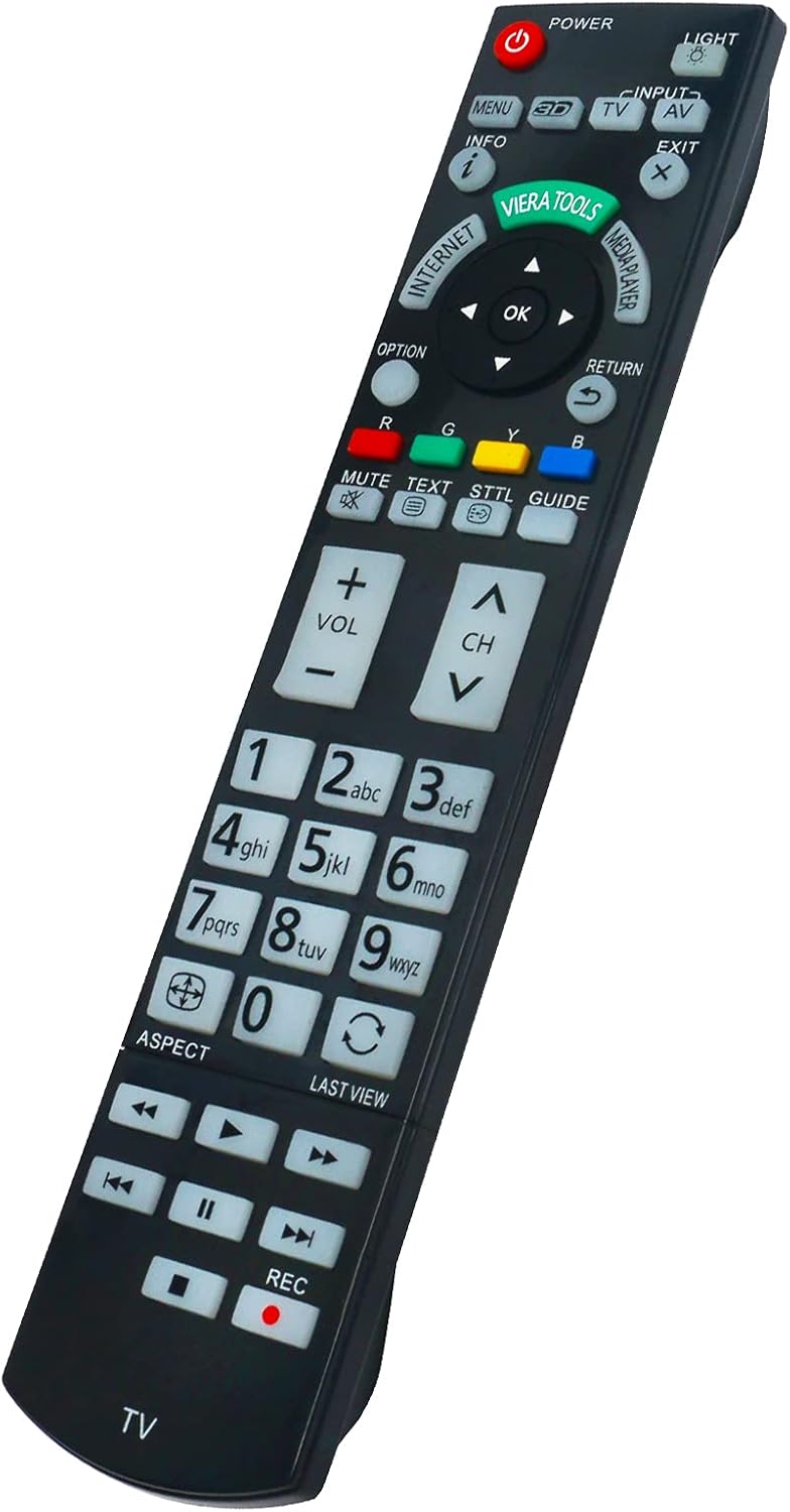 Replacement Remote Control for Panasonic Viera LED TV TH-L42ET50A - Image 3