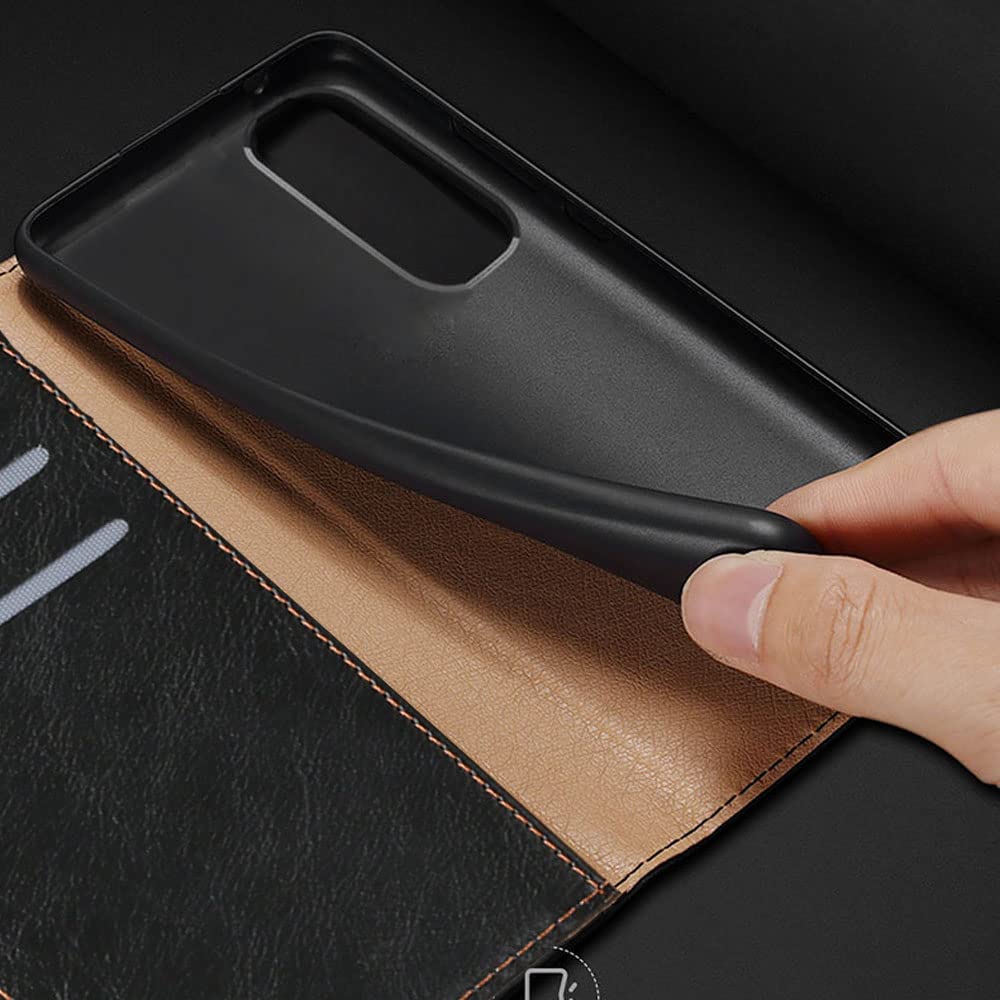 For Oppo A58 4G (6.72 Inch) PU Leather Pockets Shockproof Magnetic Flip Card - Image 5