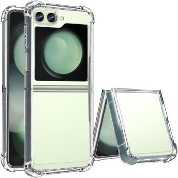 Samsung Galaxy Z Flip 5 5G Protective Acrylic + TPU Case - Clear