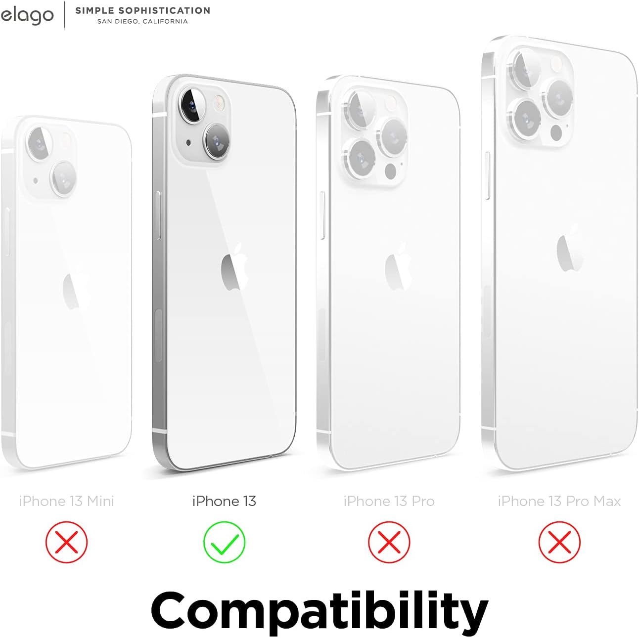 Urban Clear TPU Shockproof Protective Case Compatible with iPhone 13 (6.1") - Image 3