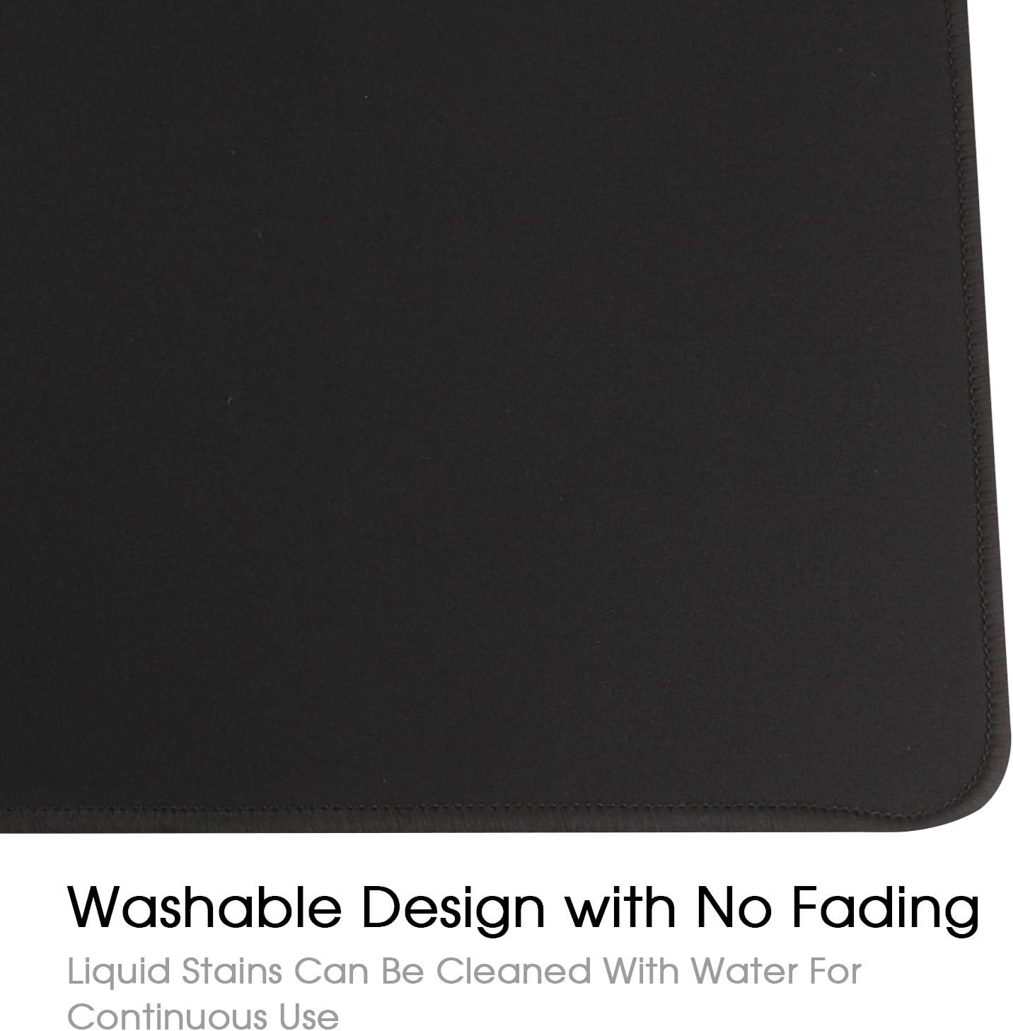 Gaming Mouse Mat/Mouse Pad 900 x 400mm | XXL Mouse pad | (90x40CM Black) - Image 6