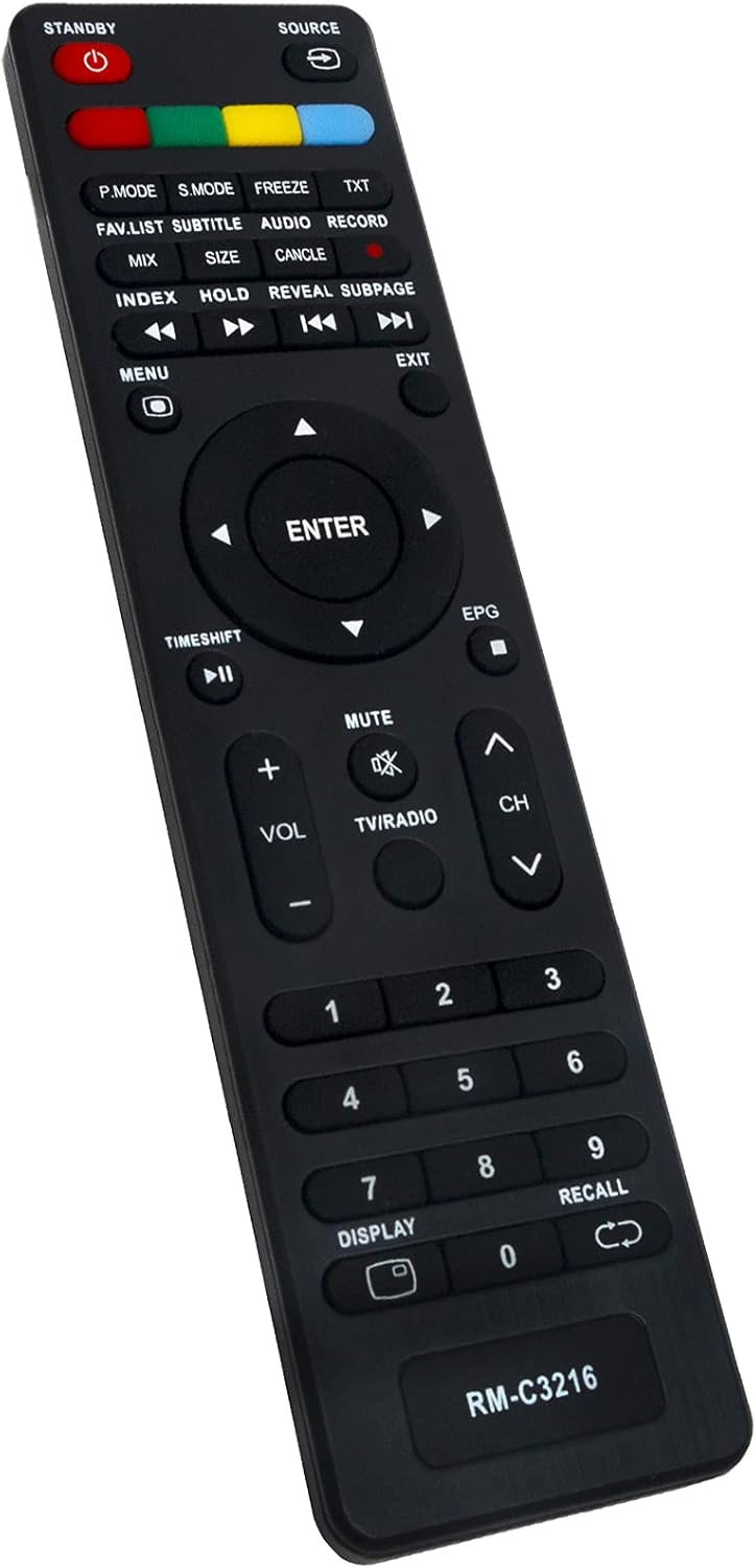New RM-C3216 RMC3216 Replacement Remote Control Suit for JVC LED TV LT-32N386A - Image 2