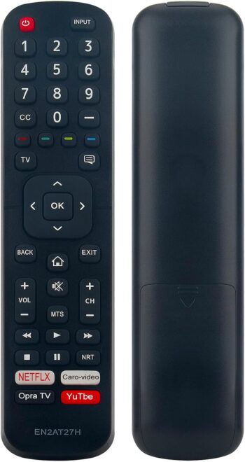 EN2AT27H Replacement Remote Control for Hisense H5 Series H5F1 VIDAA U2.5 HD TV