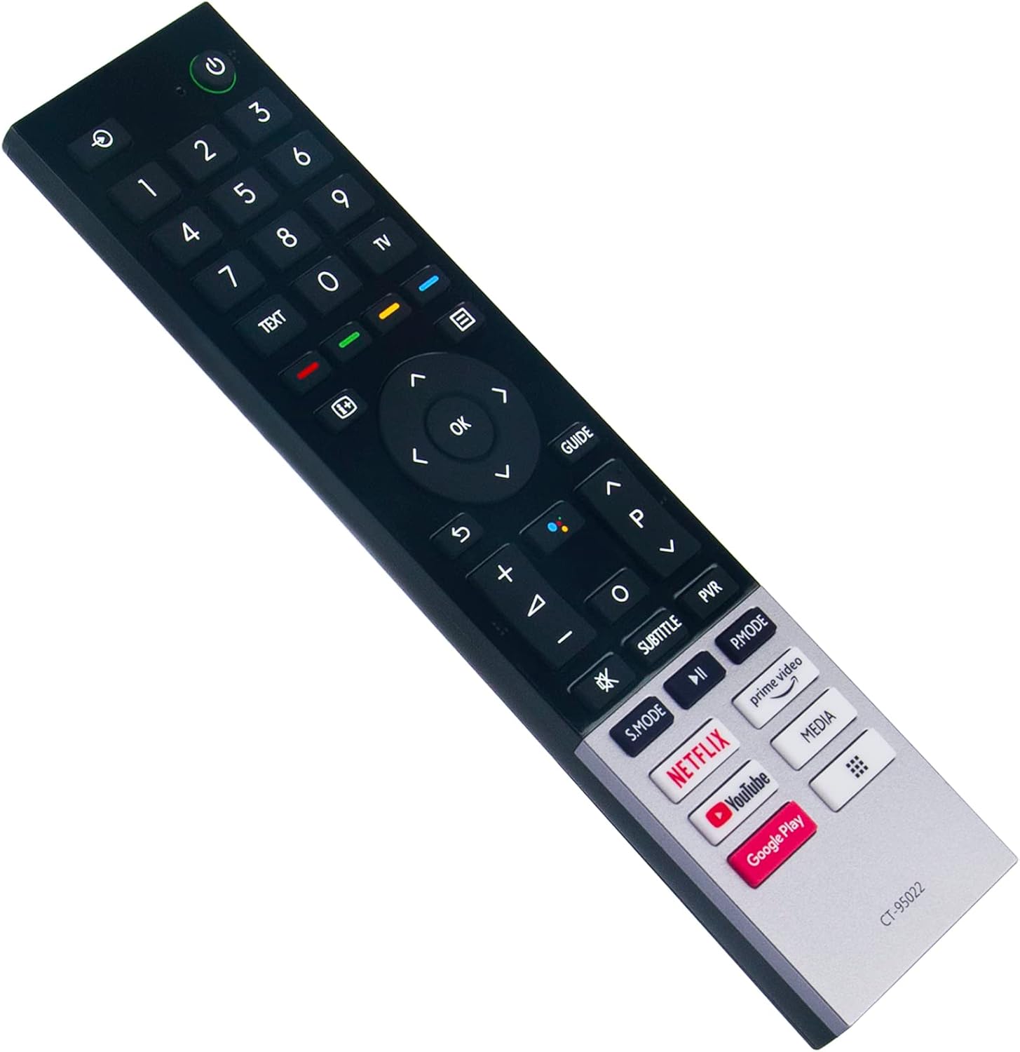 Replacement Voice Remote Control for Toshiba 4K UHD Smart Android TV - Image 3