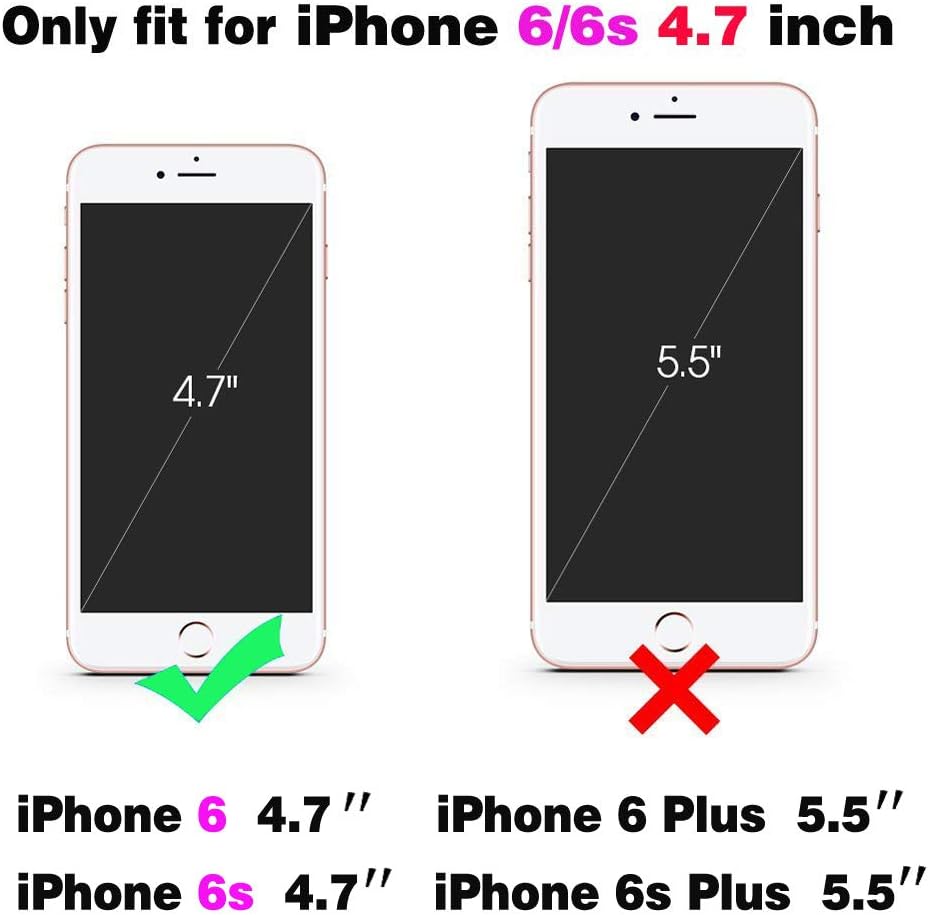 iPhone 6/ 6s Slim Protective Case + Screen Protector Cover - Carbon Fiber Black - Image 2