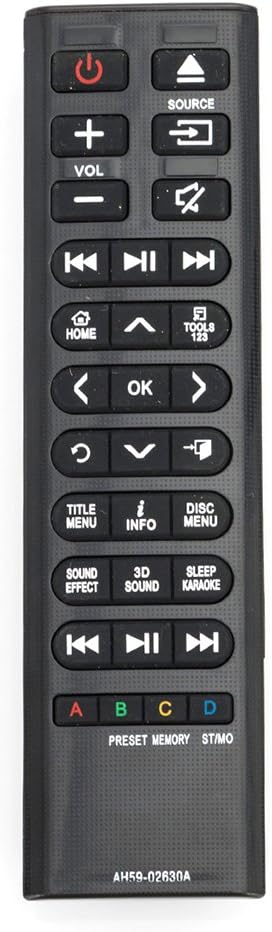 Replace Remote Control for Samsung Home Audio System HTH6550WM