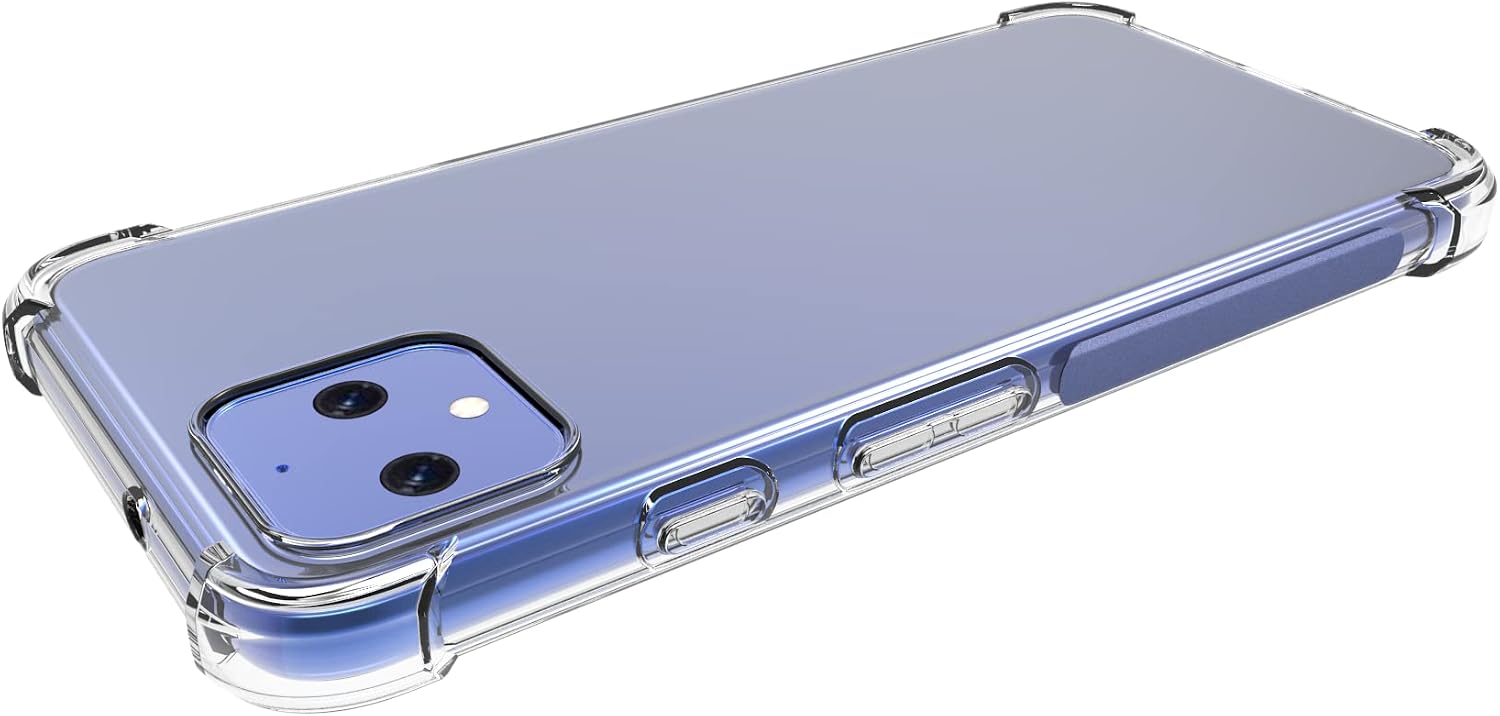 For Google Pixel 4 Clear TPU Four Corner Protective Case - Transparent Soft - Image 4