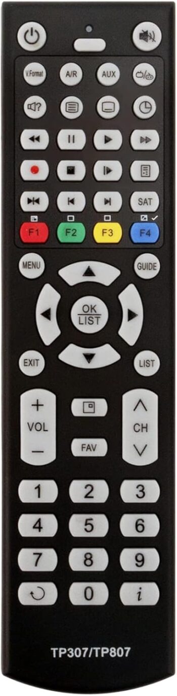 Replacement Remote TP307 TP807 fit for TOPFIELD Receiver TRF-7260 TRF-7260+