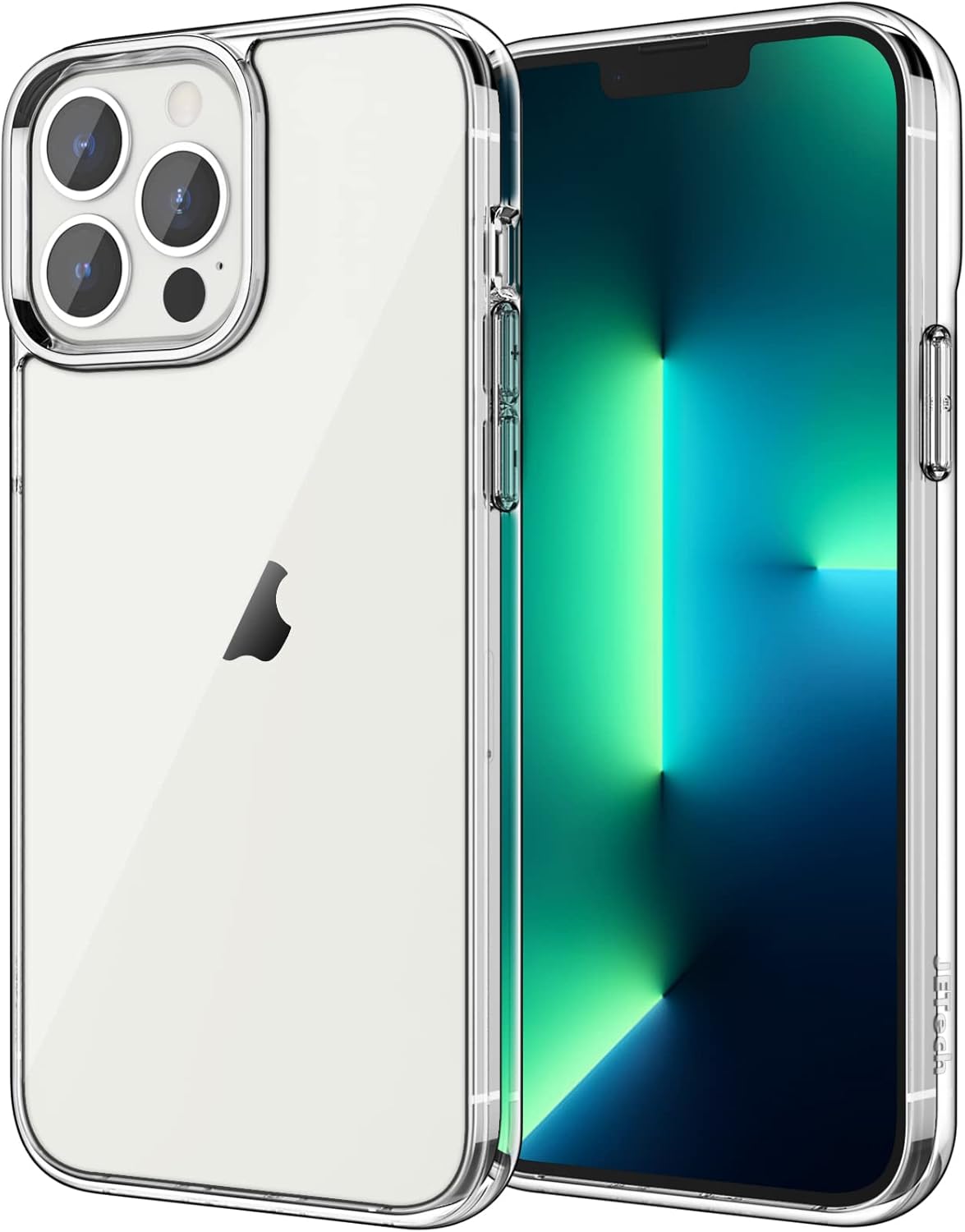 Case iPhone 13 Pro Max 6.7-Inch, Shockproof Bumper Cover, Anti-Scratch, HD Clear