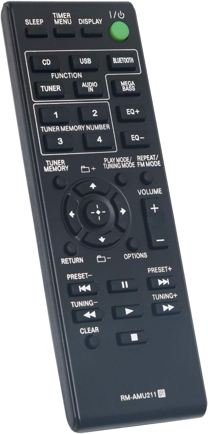 New RM-AMU211 Remote Control for Sony Home Audio System MHC-ECL99BT MHC-ECL77BT - Image 2