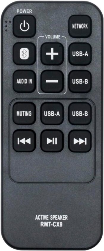 RMT-CX9 Replacement Remote Control Compatible with Sony Personal Audio System