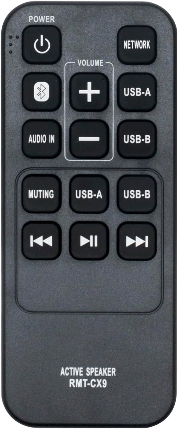 RMT-CX9 Replacement Remote Control Compatible with Sony Personal Audio System