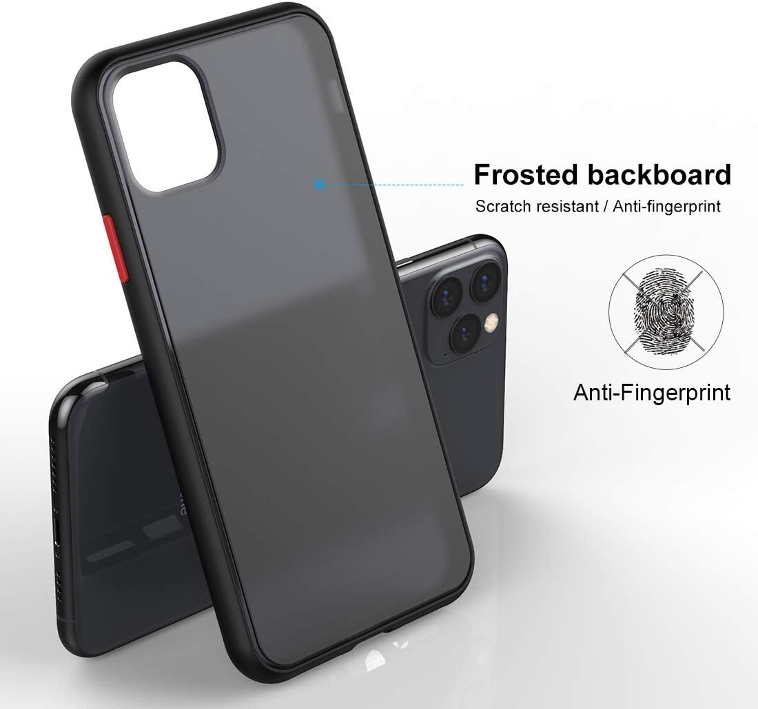 TPU Back Bumper Shockproof Protective for iPhone XIR 6.1 2019- Black - Image 4