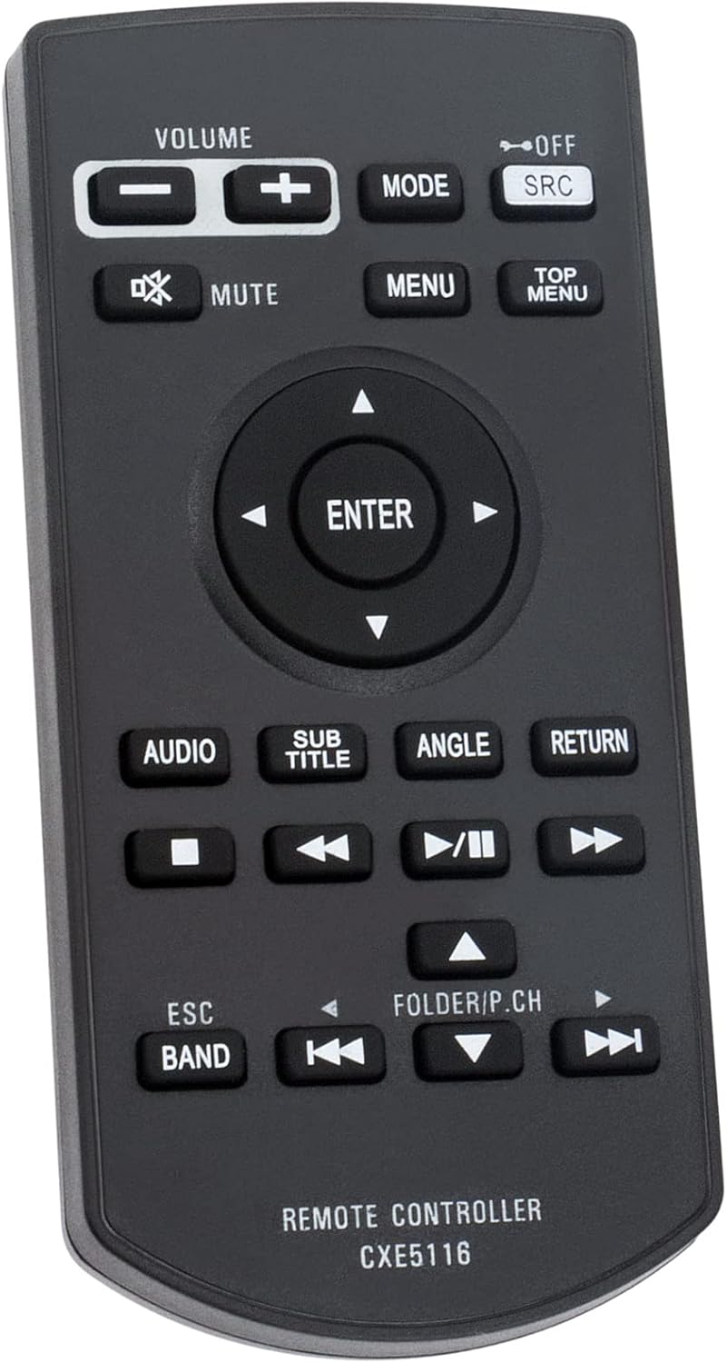 CXE5116 Replacement Remote fit for Pioneer Car DVD RDS AV Receiver AVH-X6800DVD - Image 2