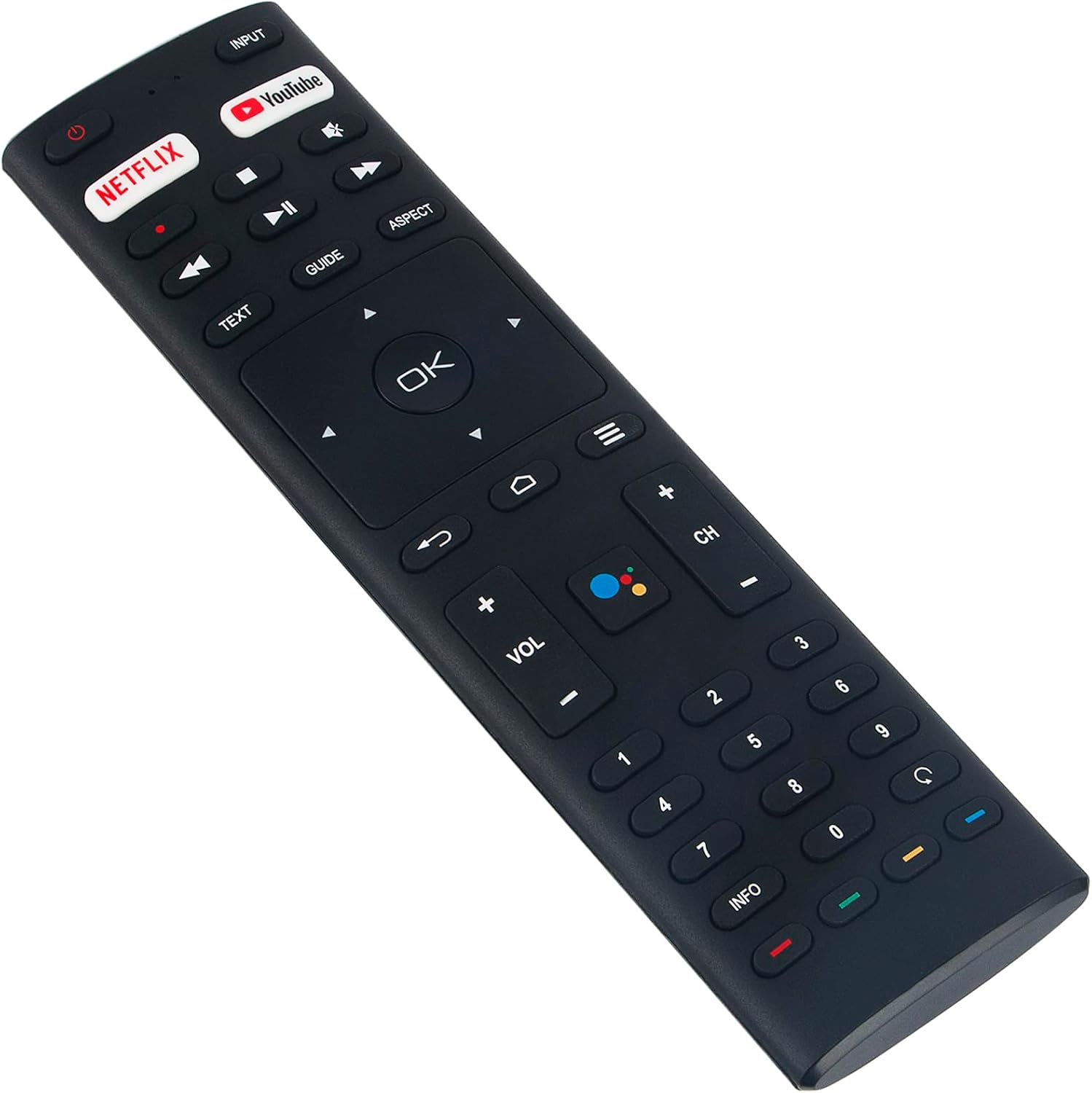 Replacement Voice Remote Control fit for Hitachi Android LED TV CLE-1044 CR-42A - Image 2