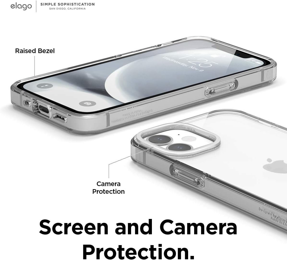 For iPhone 12 Mini (5.4"), Durable PC Back, Flexible Bumper Shockproof Case - Image 5