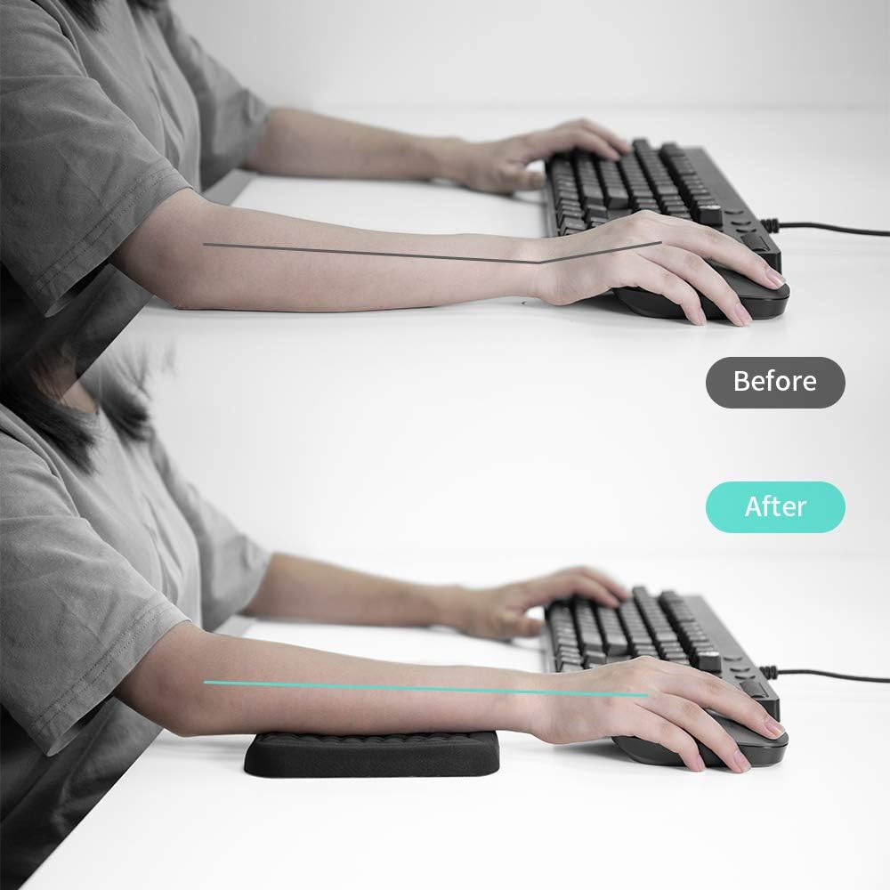 Ergonomic Wrist Rest Pad Armrest Pad Elbow Rest Pad, Prevent Hands Becoming - Image 3
