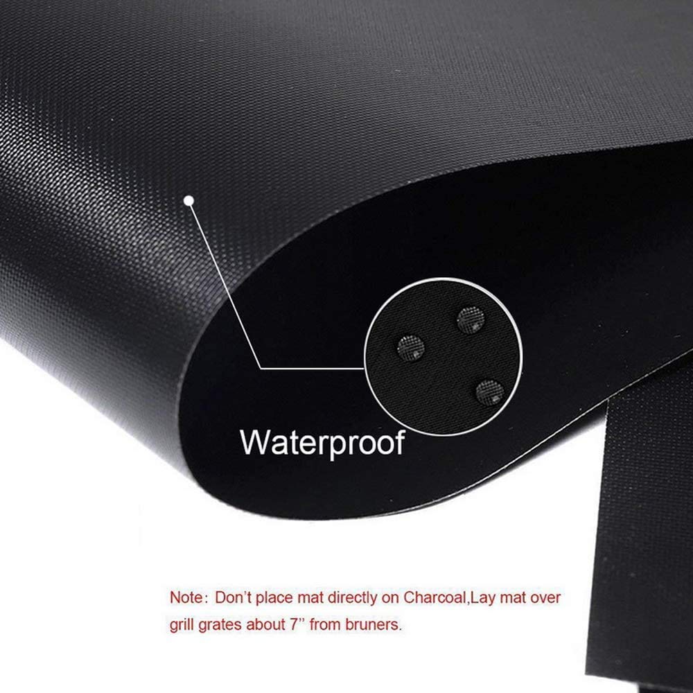 Grill Mat - Set of 5 Heavy Duty BBQ Grill Mats Non Stick, BBQ Grill Mats - Image 5