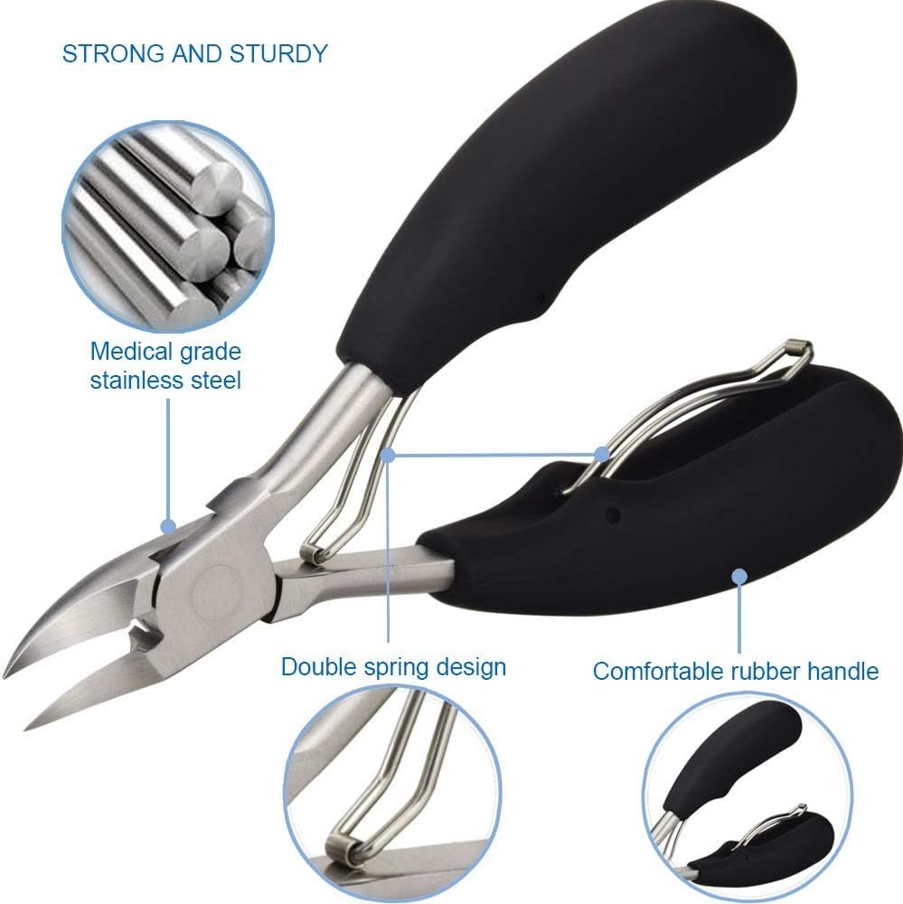 Premium Toenail Clippers Large Heavy Duty Toe nail Clippers - Image 5