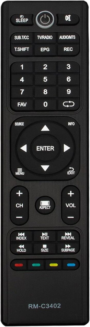 Replacement Remote fit for JVC Smart LED TV LT-65N785A LT-32N386A