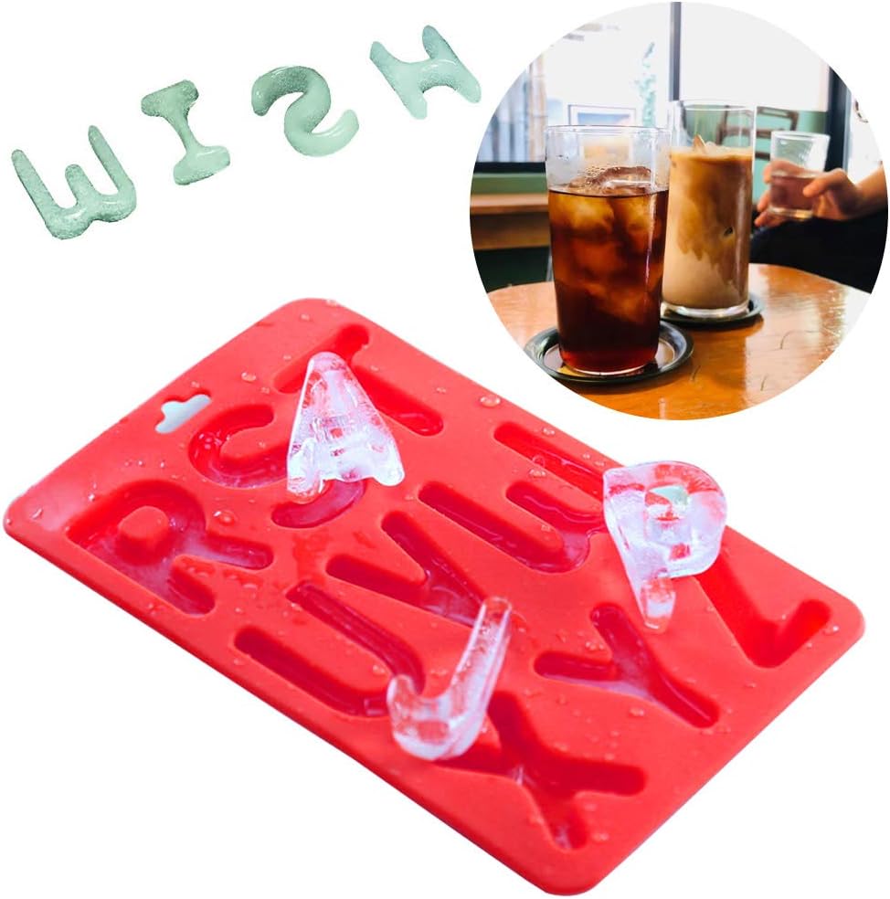 4 Pcs Silicone Numbers Alphabets Trays Molds, 26 Letters & Numbers Candy Mould - Image 5