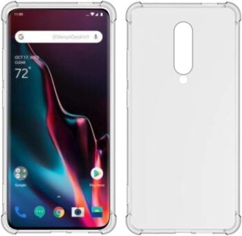 For OnePlus 7 Pro 1+7Pro TPU Four Corner Transparent Soft Case