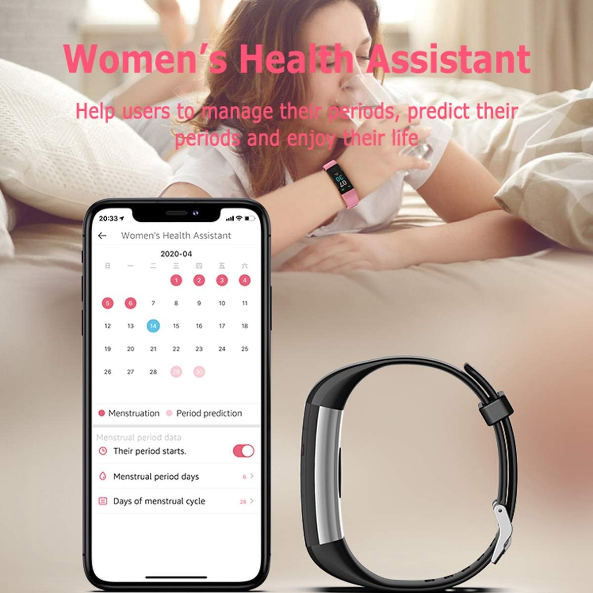 Fitness Tracker Watch with Heart Rate Blood Pressure Oxygen Monitor - Image 7