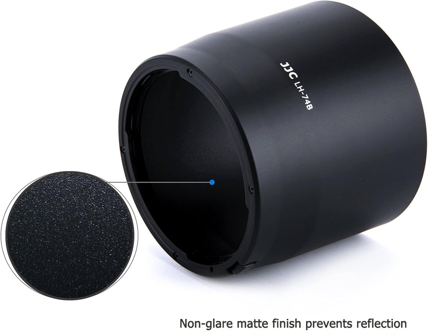 Reversible Lens Hood Shade Bayonet for Canon RF 100-400mm F5.6-8 IS - Image 4