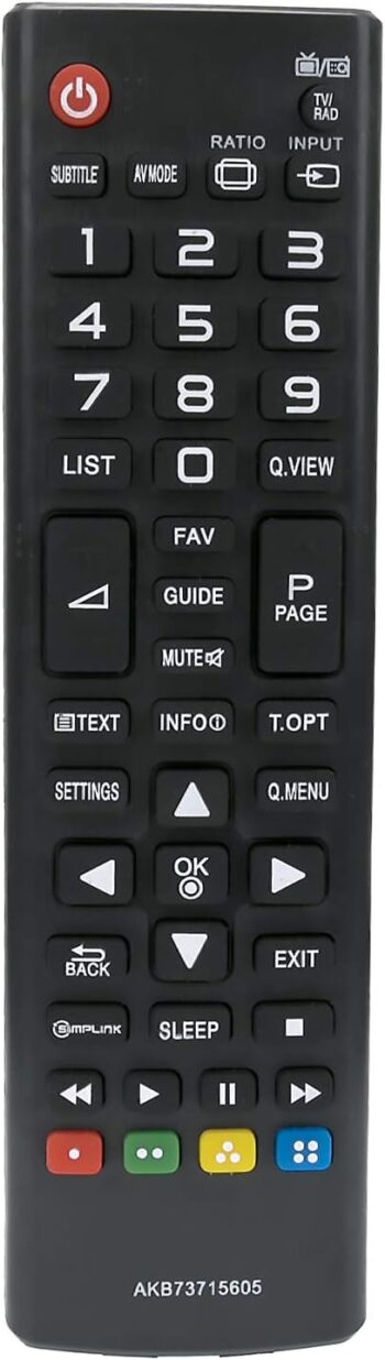 Replacement Remote Control fit for LG LED TV 32LN5400