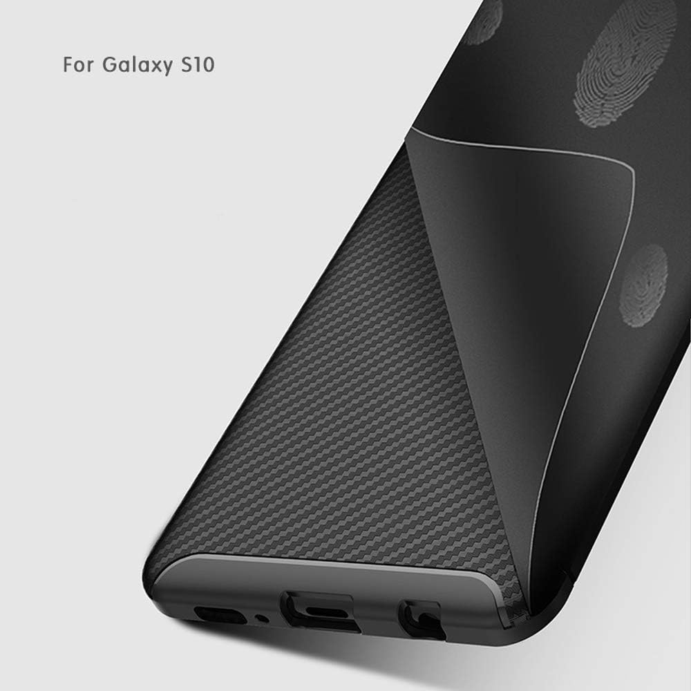 For Samsung Galaxy S10 Case, Protective Carbon Fiber Lightweight Ultra Thin Slim - Image 7
