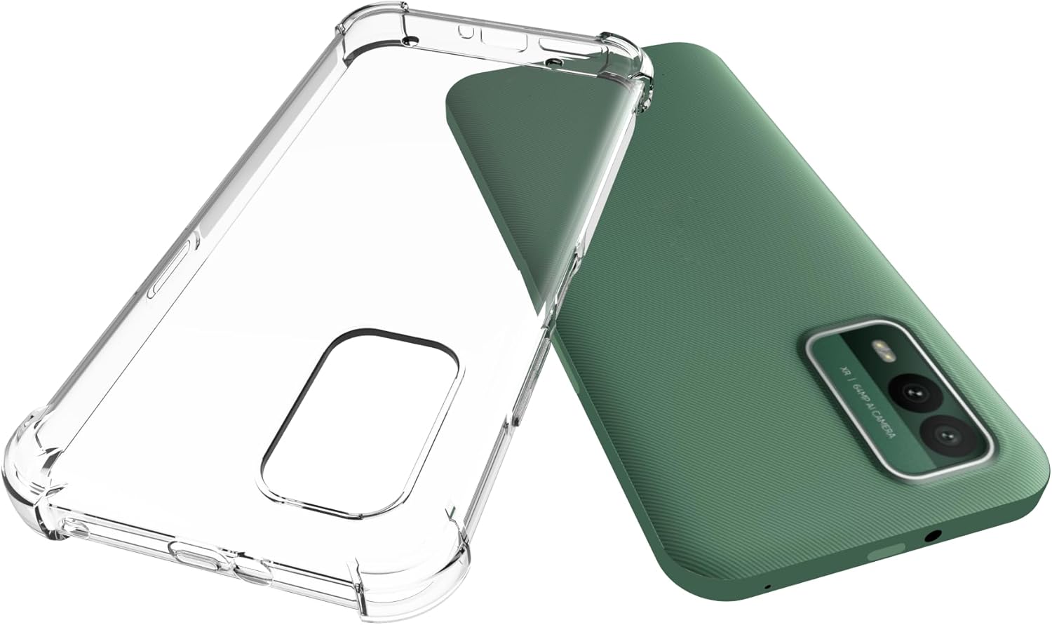 For Nokia XR21 5G Clear TPU Four Corner Protective Transparent Soft Case - Image 3