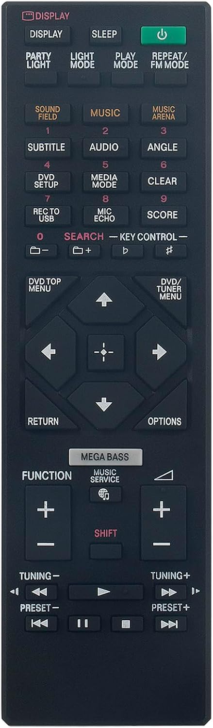 RMTAM340U Replacement Remote Control for Sony Home Audio Stereo - Image 6