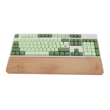 Wooden Wrist Rest for Mechanical Keyboards, Support pad for Palm, Ergonomic