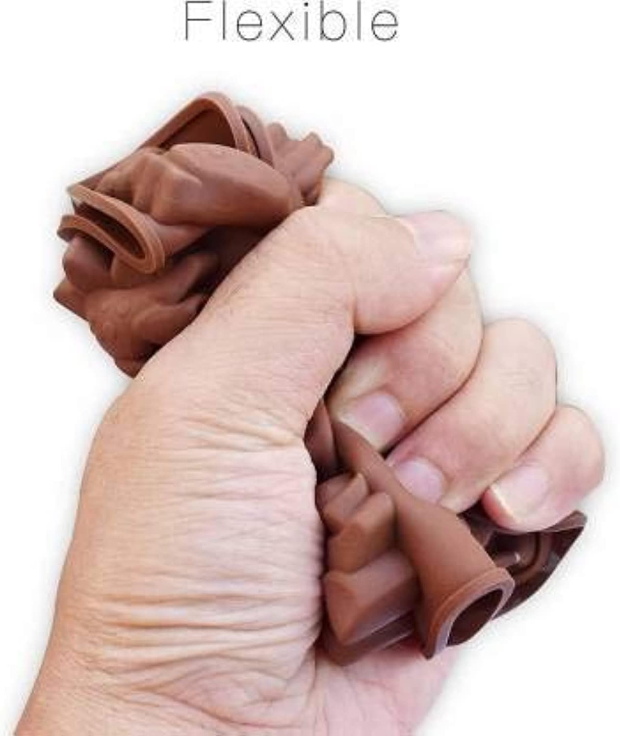 Silicone Modak Mould Modak Shape 15 in 1 Chocolate Mould| Silicon Brown - Image 2