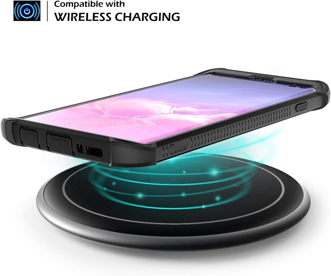 For Samsung Galaxy S10 Full Body Protection Shockproof Bumper Case - Black - Image 6