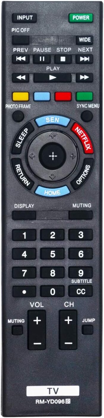 New RM-YD096 RMYD096 Replacement Remote Control Suit for Sony Bravia LCD TV