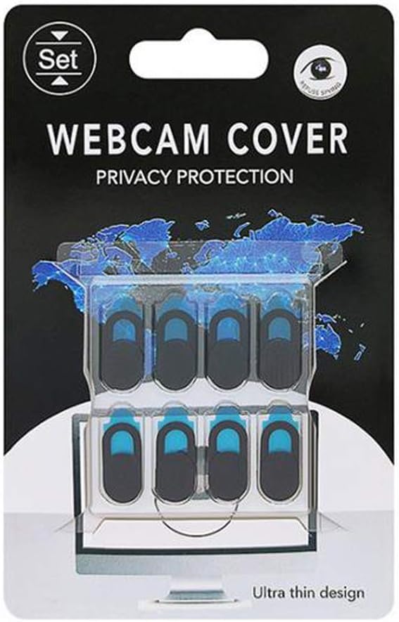 Webcam Cover - Ultra Thin Web Laptop Camera Cover Slide - 8 Pack - Image 3
