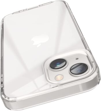 Clear Case for iPhone 13 Case, PC + TPU Hybrid Technology (Transparent)