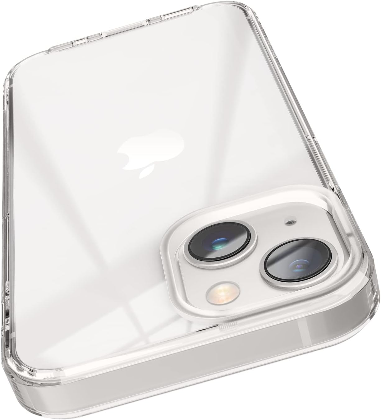 Clear Case for iPhone 13 Case, PC + TPU Hybrid Technology (Transparent)