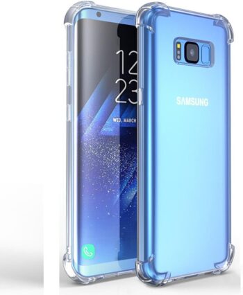 For Samsung Galaxy S8 Clear TPU Protective Transparent Soft Case