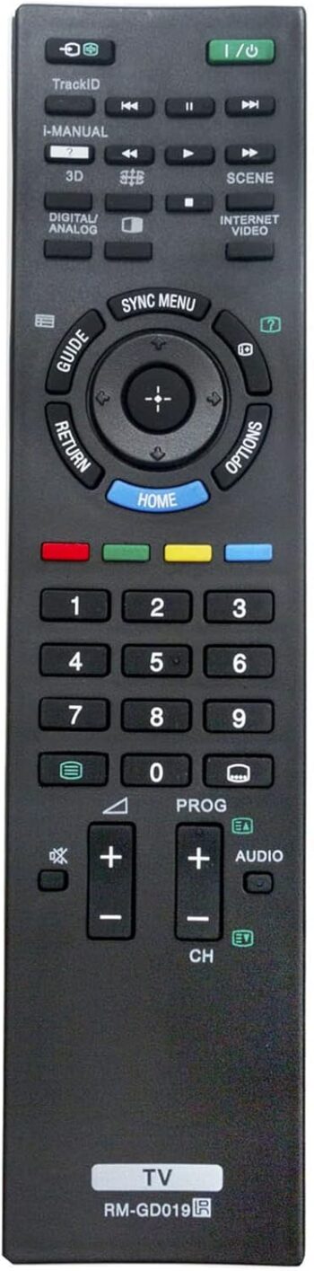 Replacement Remote fit for Sony Bravia LCD TV KDL-40EX720 KDL-32EX720