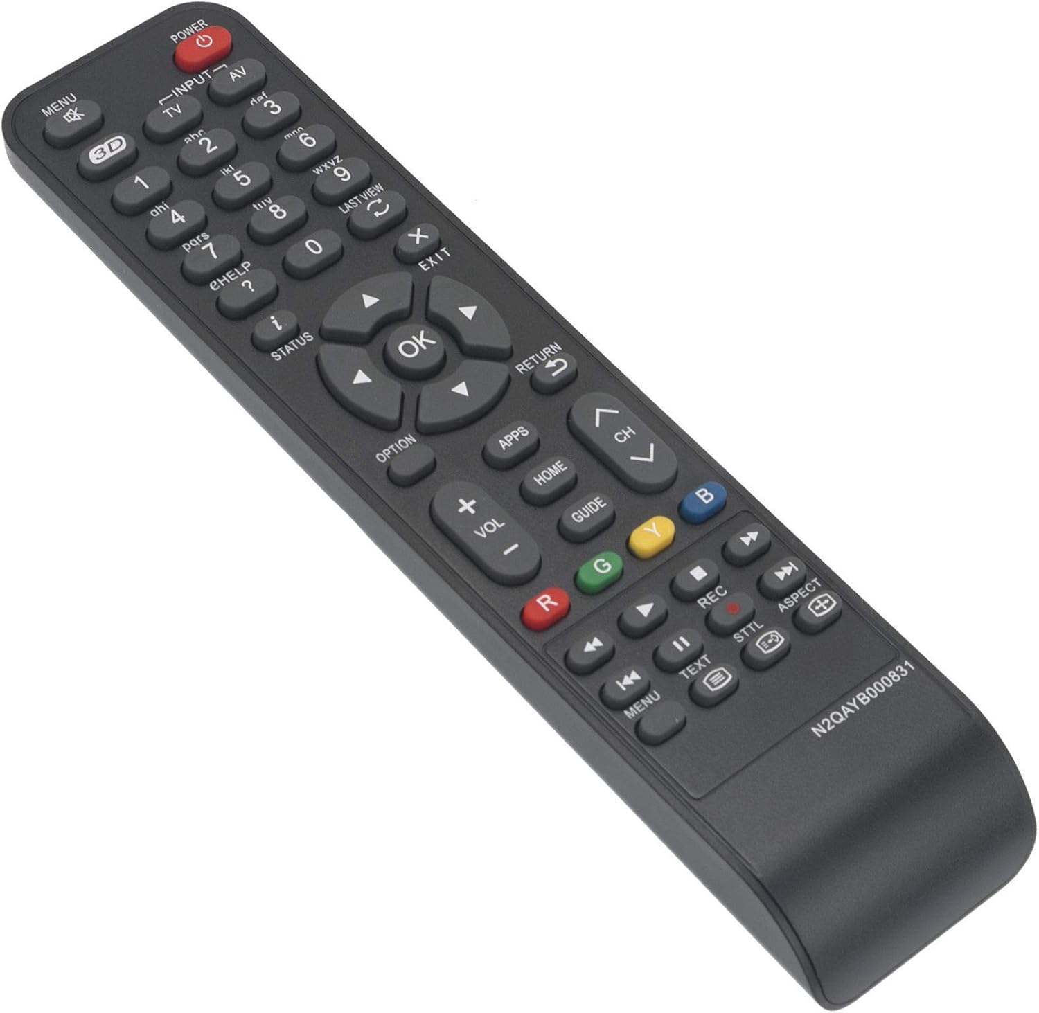 New N2QAYB000831 Remote fit for Panasonic Viera LED TV TH-L42ET60A TH-L50ET60A - Image 3