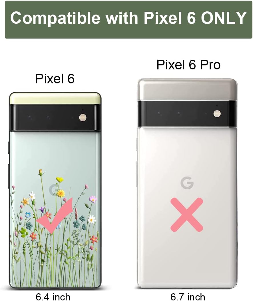 For Google Pixel 6 Clear, Soft TPU Shock Absorption Protective Back Cover Case - Image 9