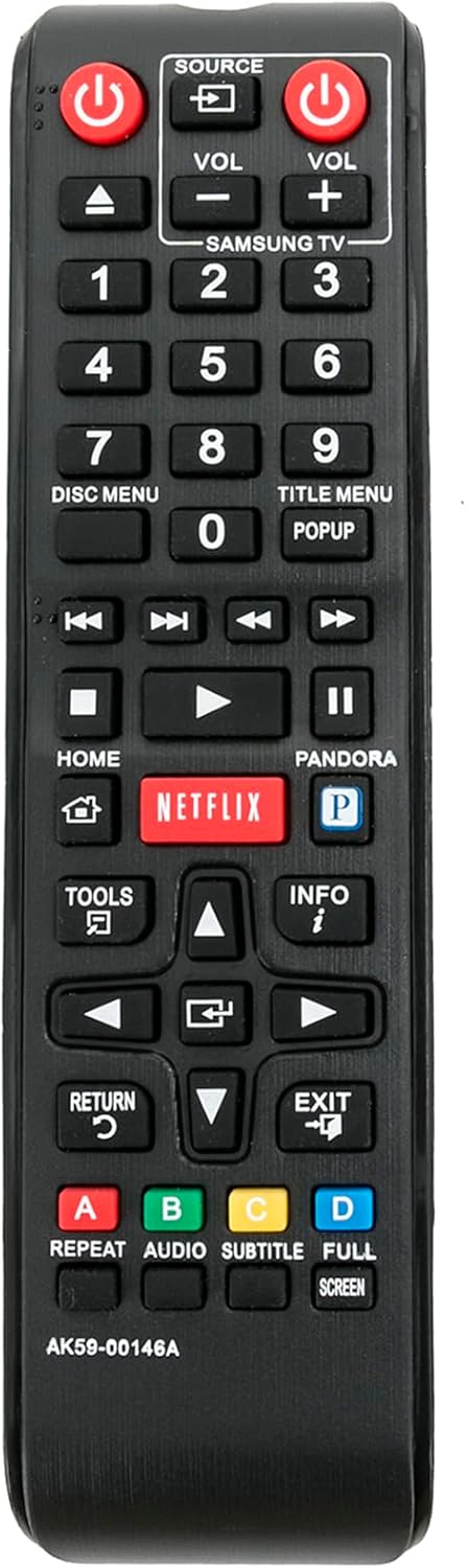Replacement Remote Compatible with Samsung Blu-Ray DVD - Image 4